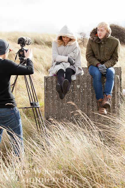 3 people and camera Bass Rock Films | Us/Alone