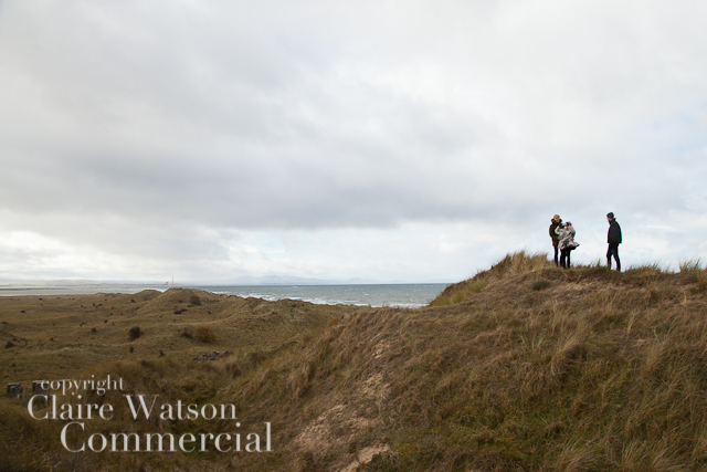 couple looking out to sea